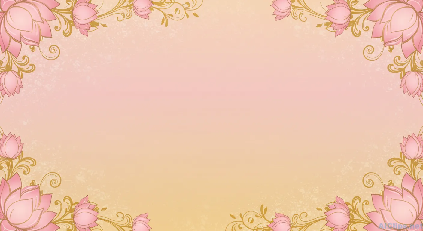 Elegant Lotus Flower Background for Professional Use