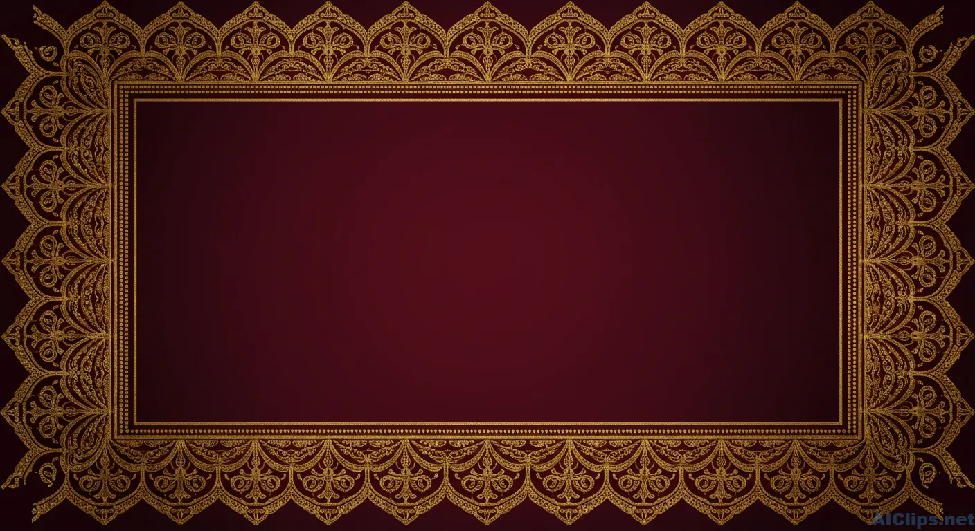 Elegant Gold-Embellished Background for Events