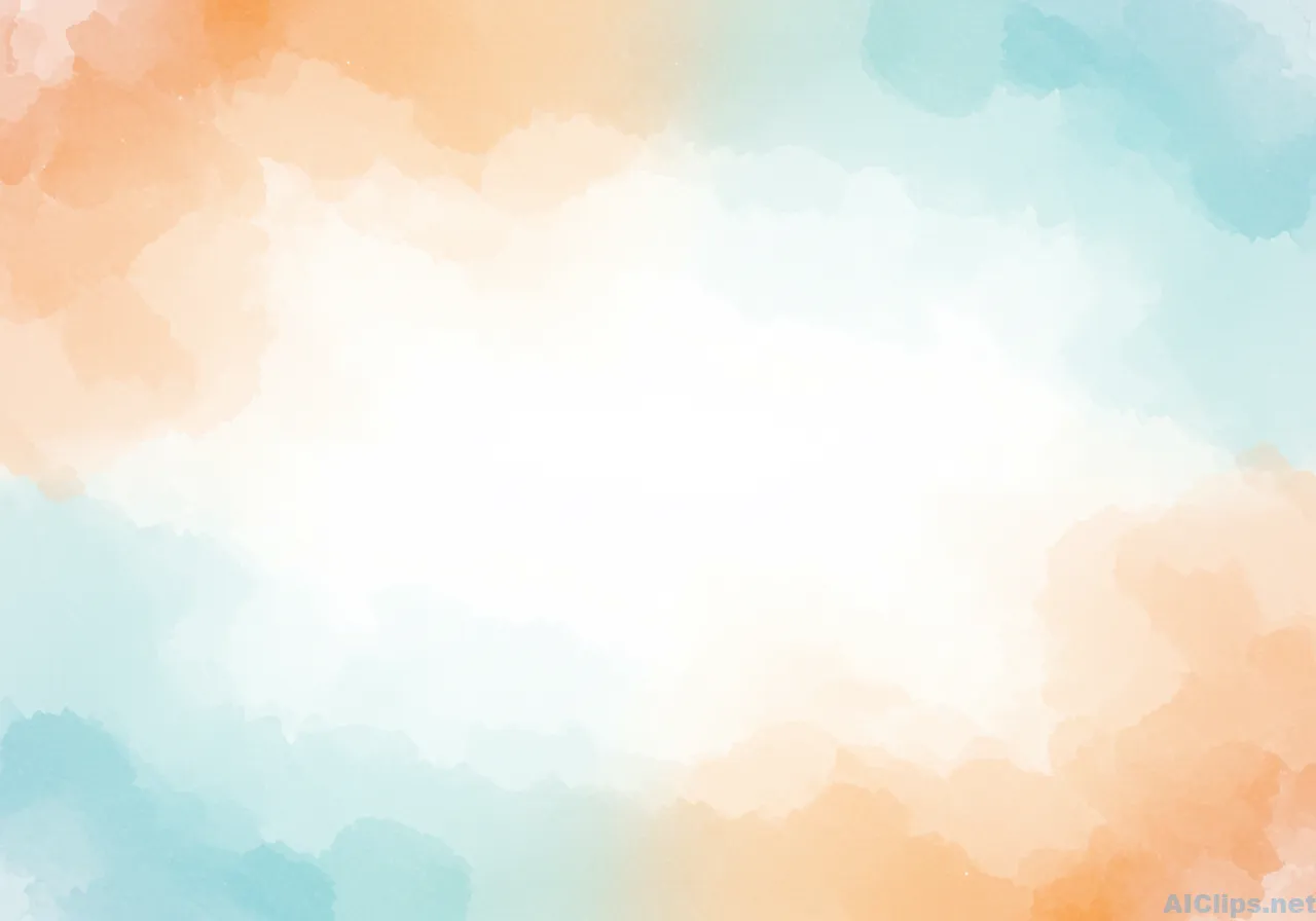 Soft Watercolor Abstract Background for Marketing
