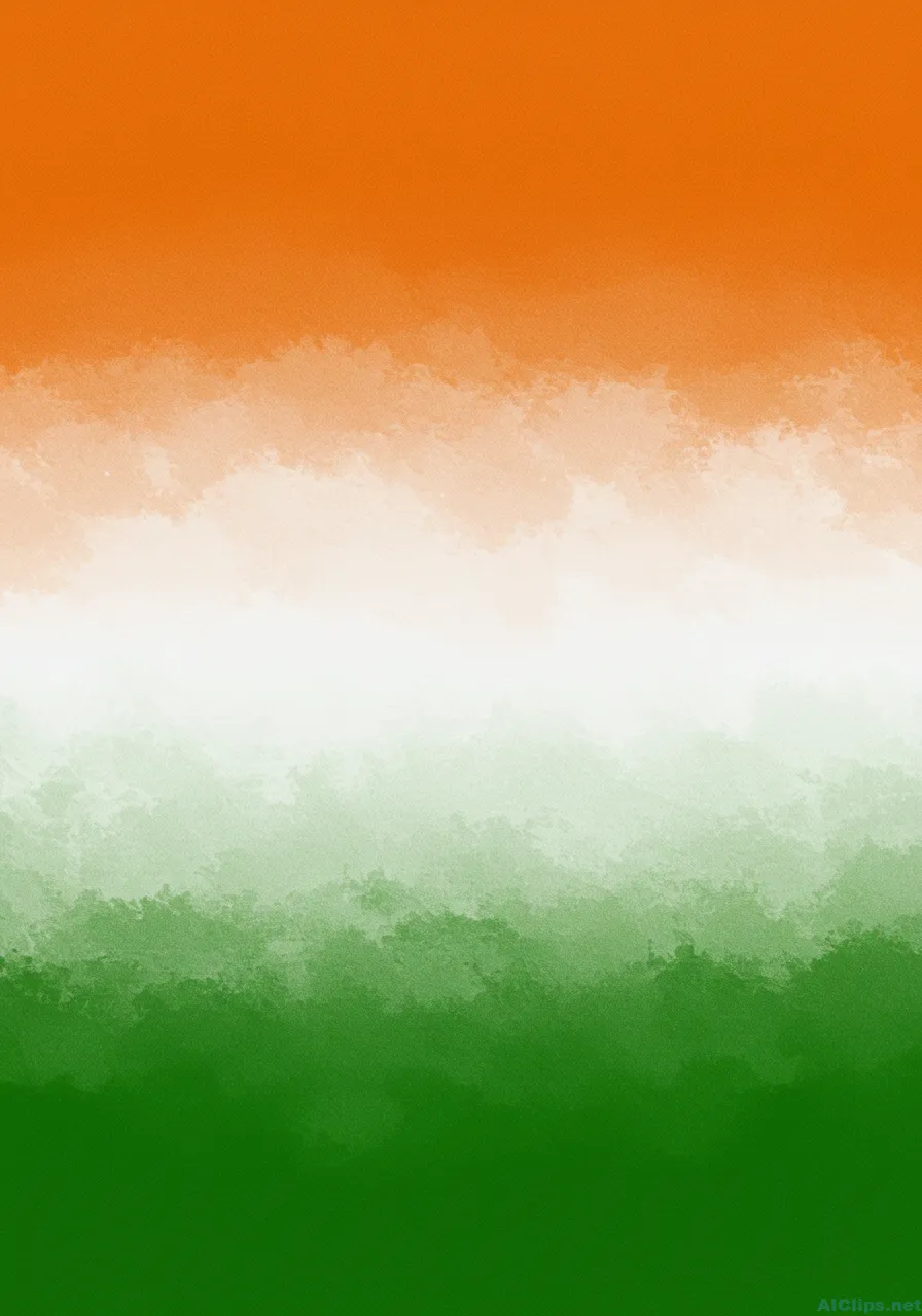 Tricolor Wave Background for Celebrations & Events