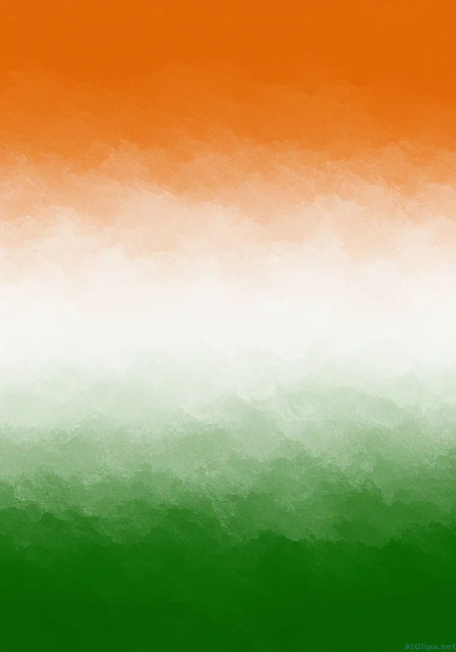 Tricolor Indian Flag Abstract Background