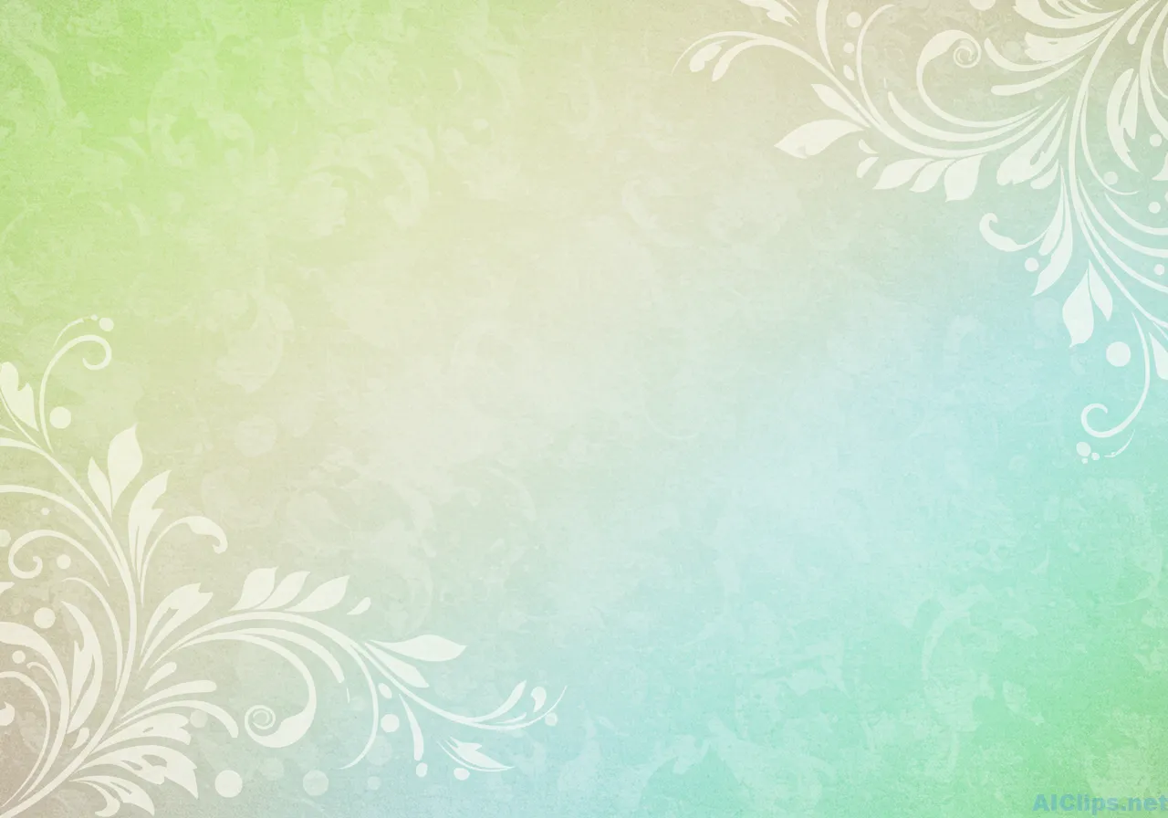 Elegant Floral Background for Professional Projects