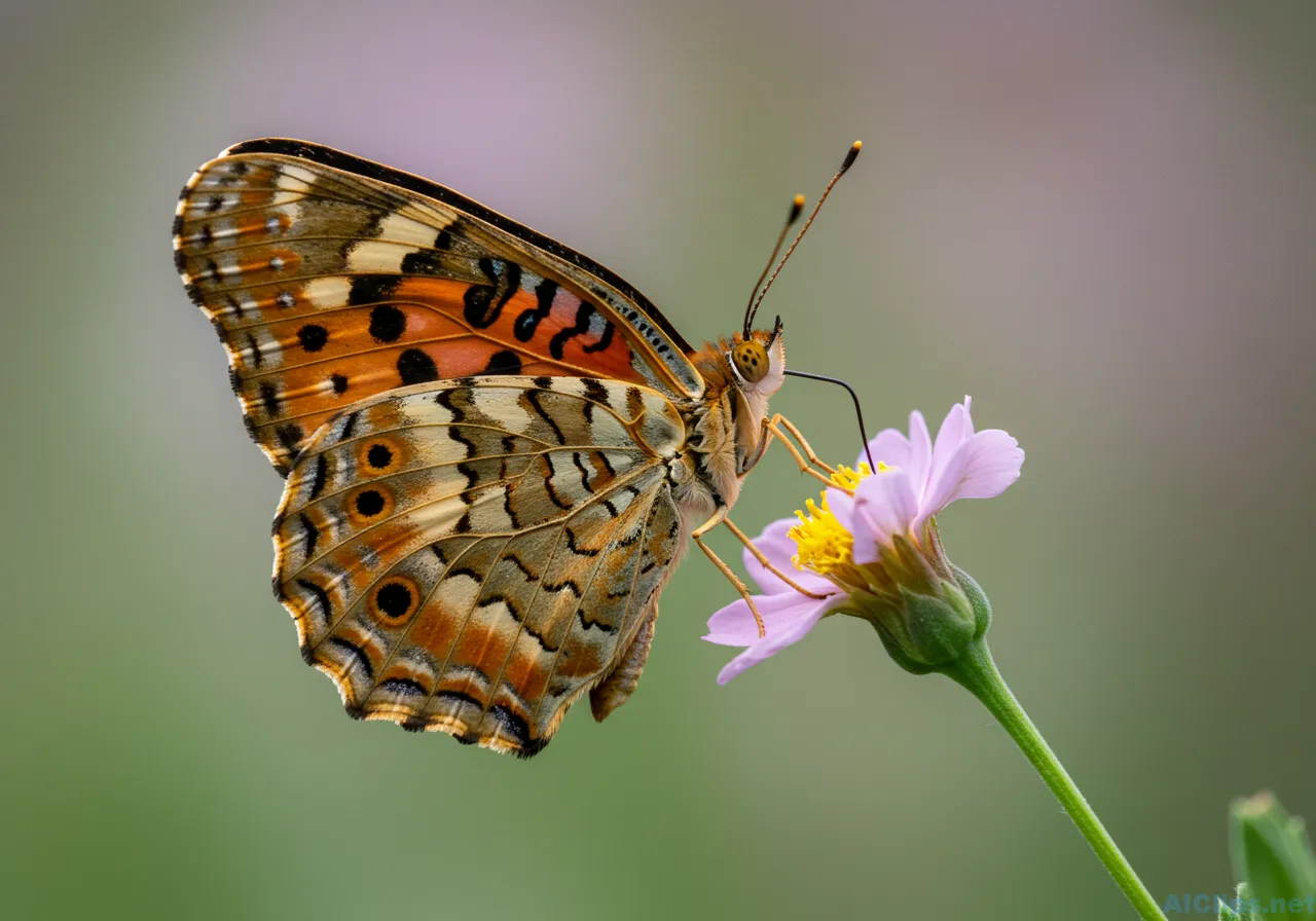 Colorful Butterfly on Flower - Nature Photography