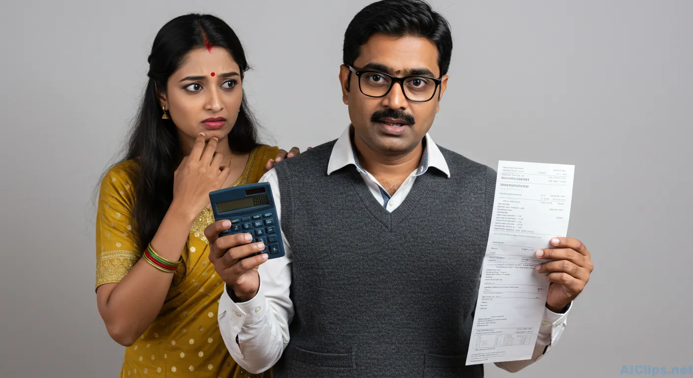 Couple Analyzing Financial Statements for Business Impact