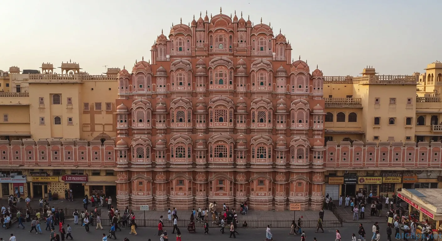 Historic Hawa Mahal, Jaipur ‚Äì Architectural Marvel