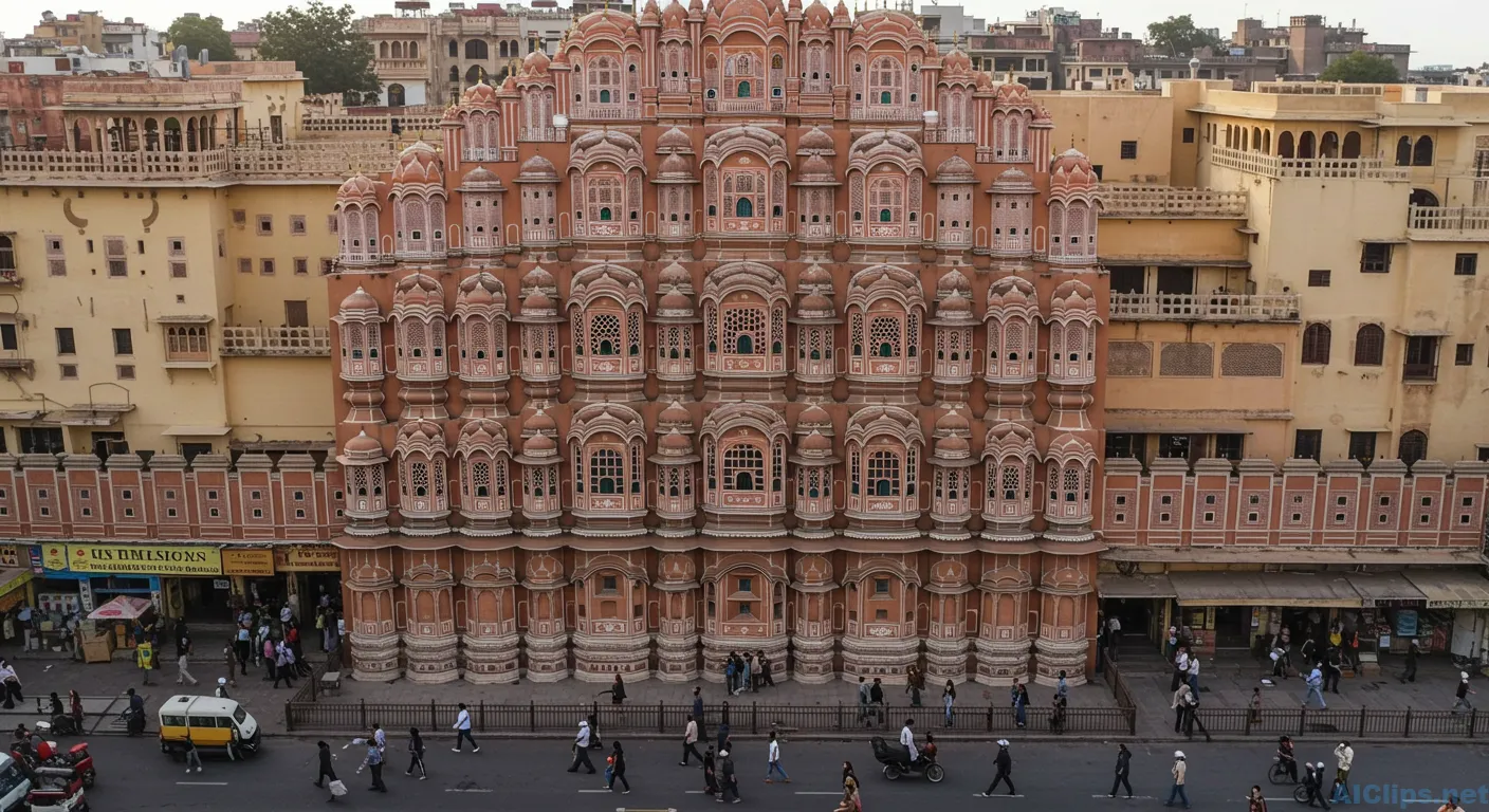Stunning Architectural Marvel of Hawa Mahal, Jaipur