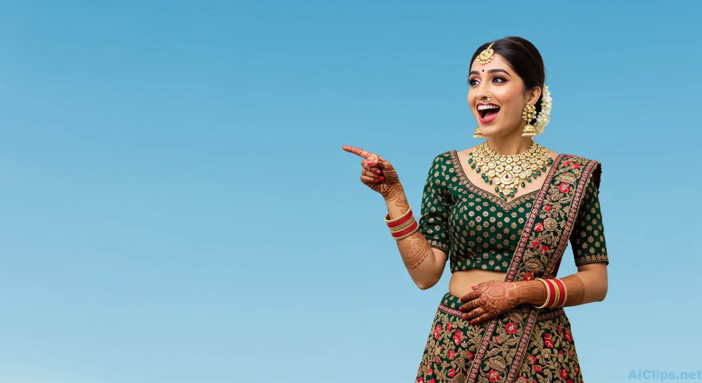 Elegant Indian Traditional Attire for Festive Occasions
