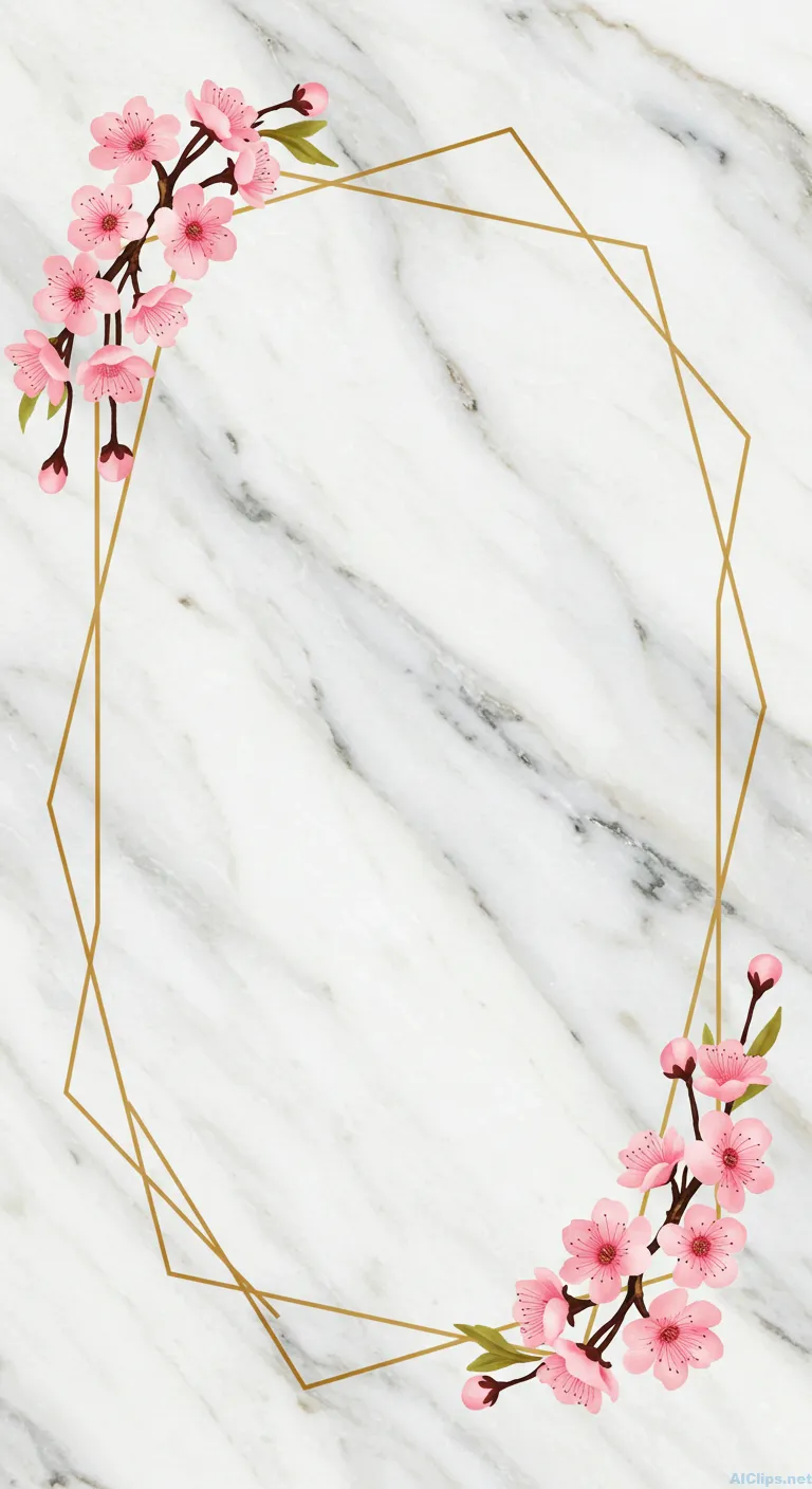 Elegant Floral Frame Design for Professional Use