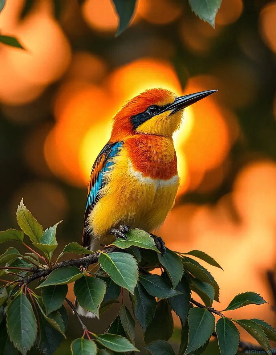 Vibrant Bird Portrait: Perfect for Nature Solutions