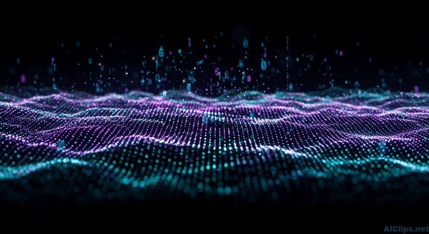 Dynamic Digital Wave Patterns for Tech Industries