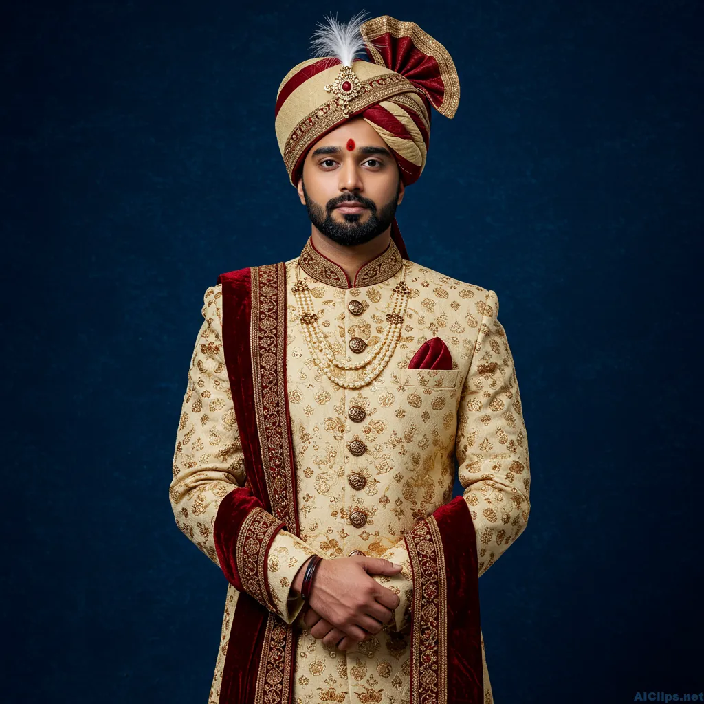 Elegant Indian Traditional Attire for Men