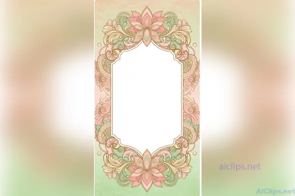 Elegant Decorative Frame for Invitations & Announcements