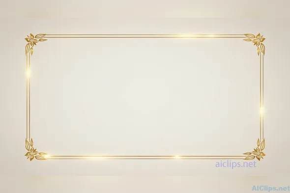 Elegant Decorative Frame for Professional Use