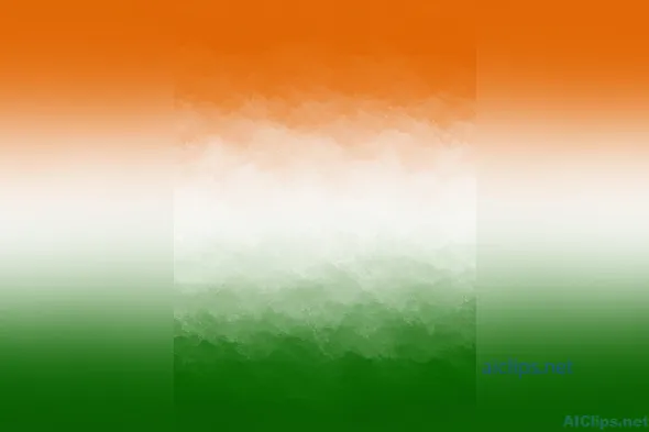 Tricolor Indian Flag Abstract Background