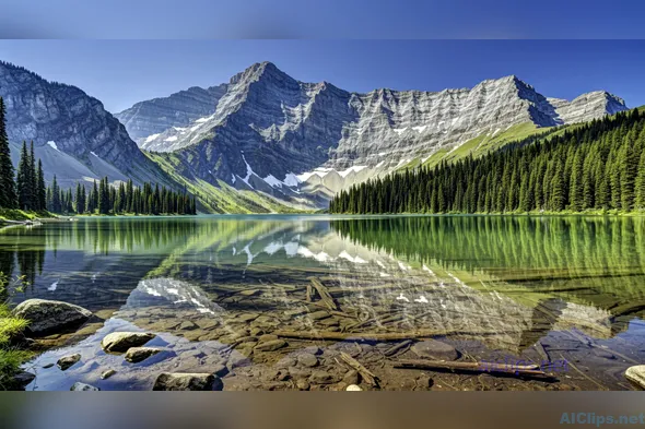 Breathtaking Mountain Lake Landscape Photography