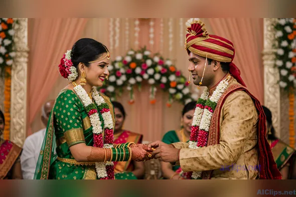 Elegant Indian Wedding Ceremony Celebration