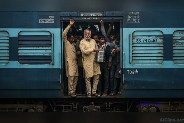 Diverse Commuter Experience on Indian Railways