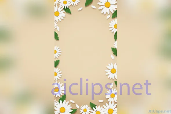 Charming Floral Frame Design for Various Applications