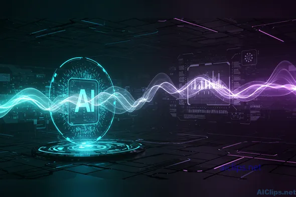 Futuristic AI Technology Concept Visualization