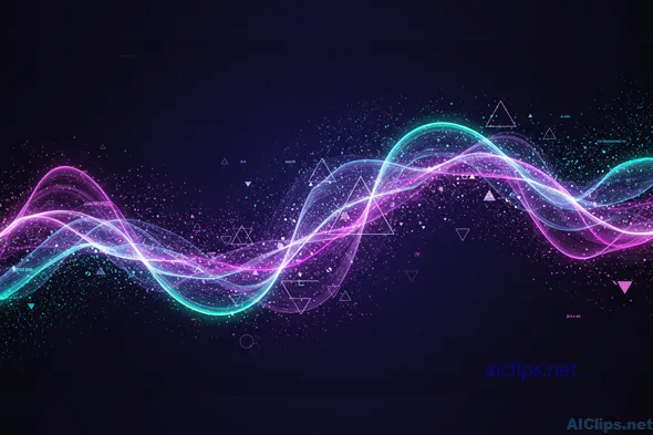 Dynamic Abstract Wave Background for Professional Use