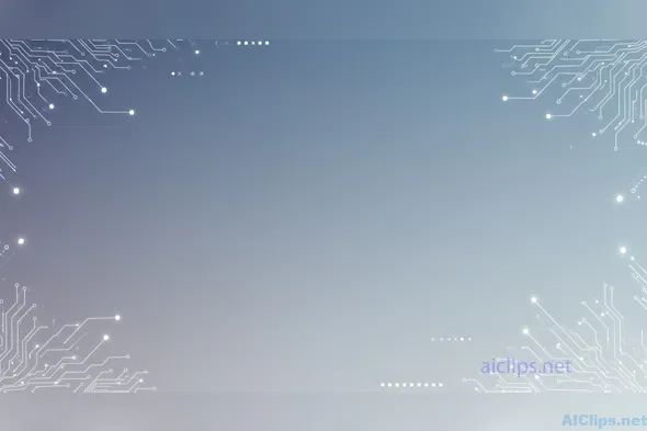 Futuristic Circuit Board Background Design