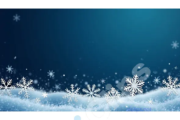 Winter Snowflakes Background