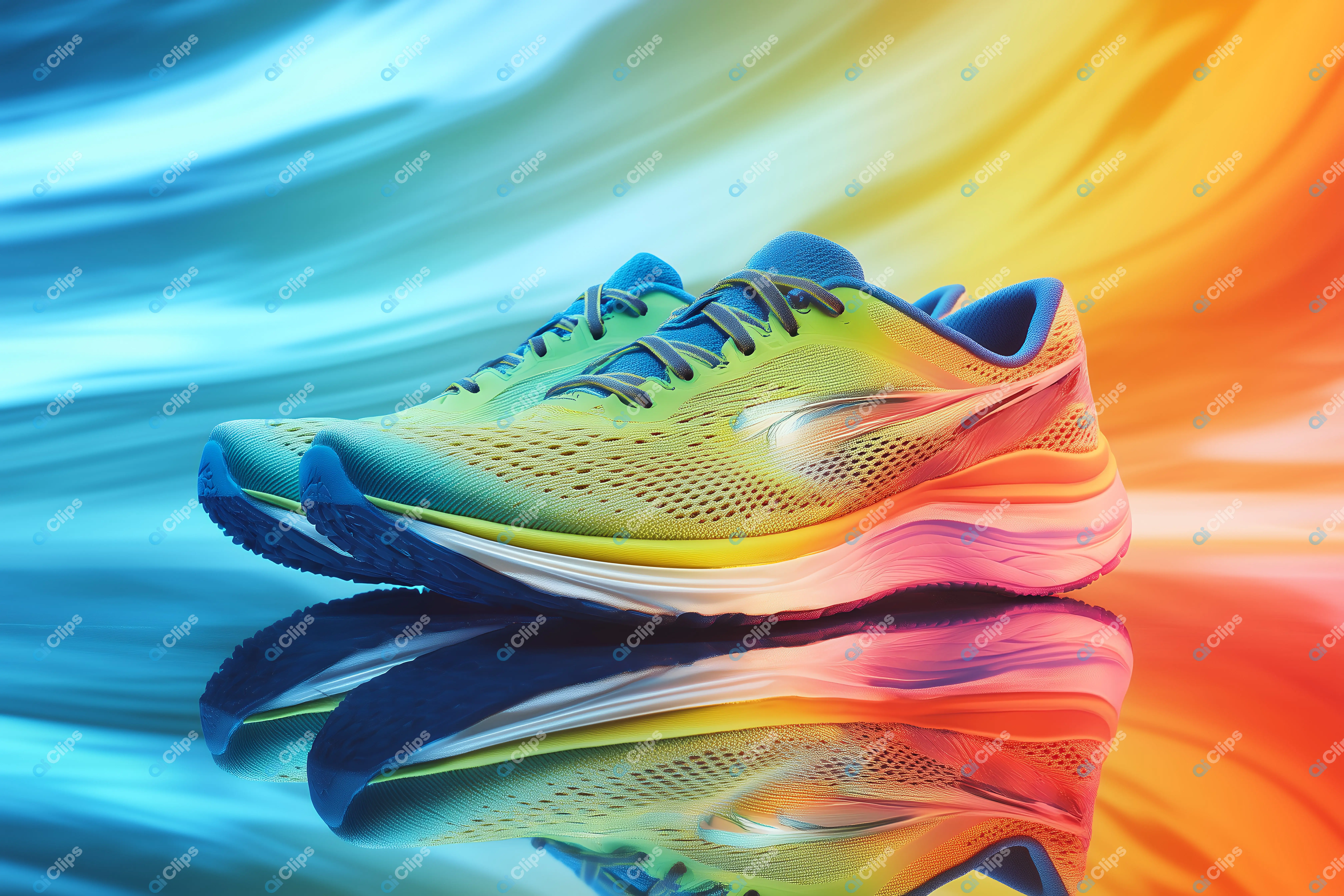 Colorful Running Shoes