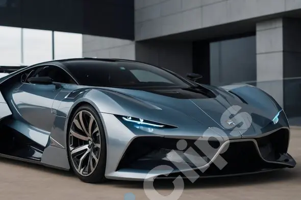 Sleek Modern Supercar