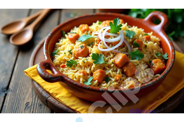 Delicious Paneer Pulao in Rustic Clay Pot