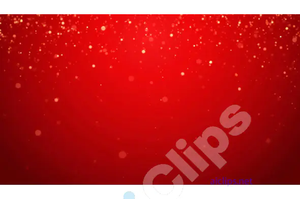 Red Festive Glitter Background with Sparkling Bokeh