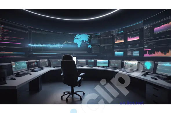 High-Tech Control Room