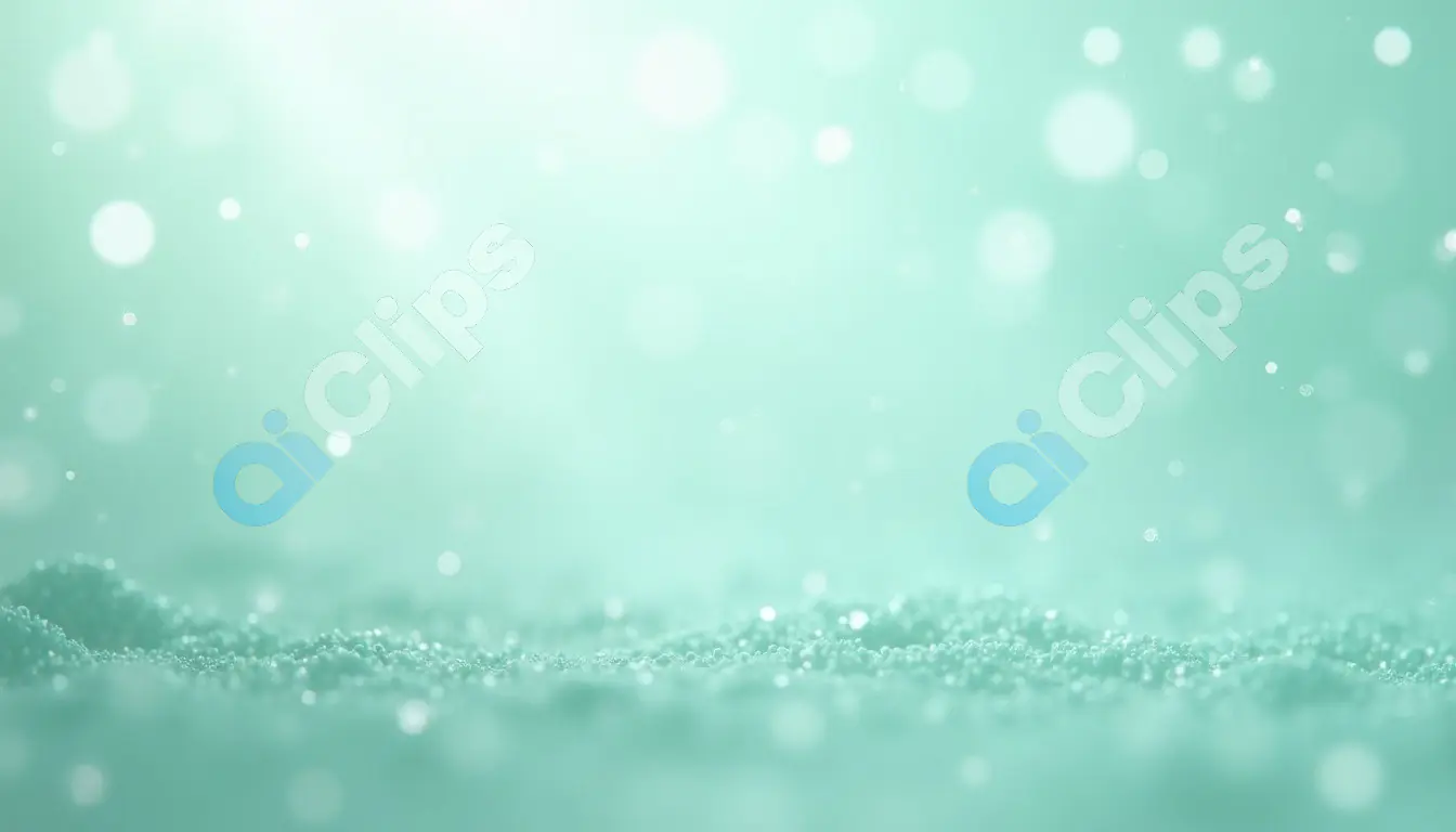 Mint Green Bokeh and Texture Background