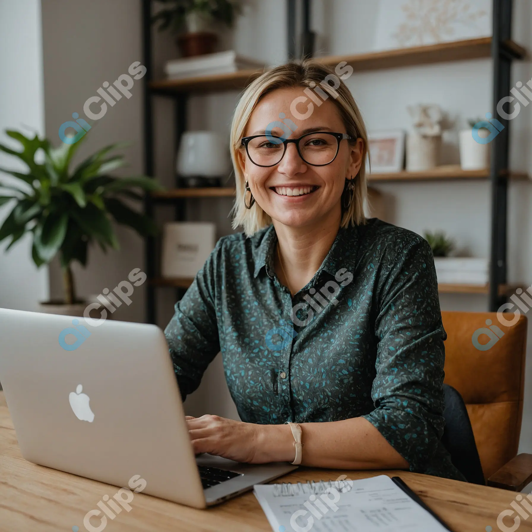 Smiling Professional Woman