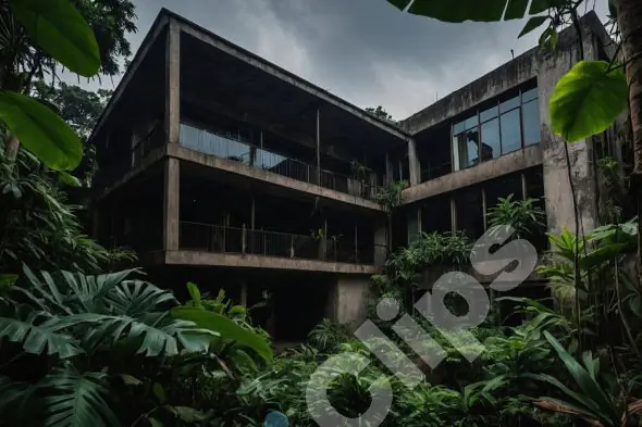 Abandoned Jungle Building
