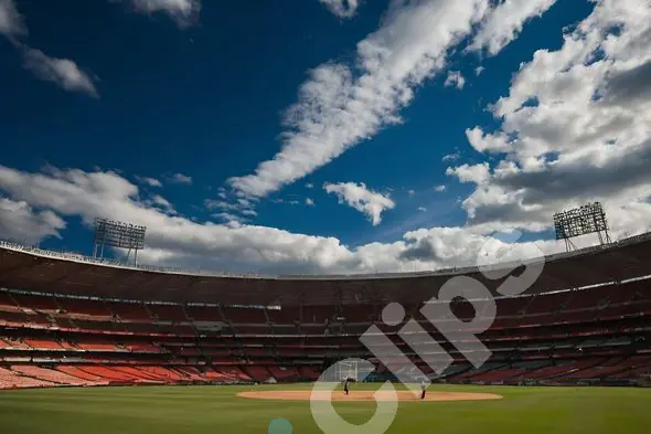 Empty Sports Stadium