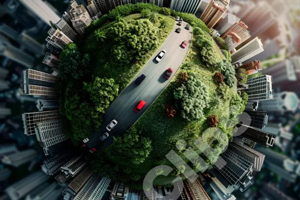 Miniature Urban Planet