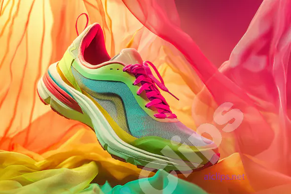 Neon Sport Shoe