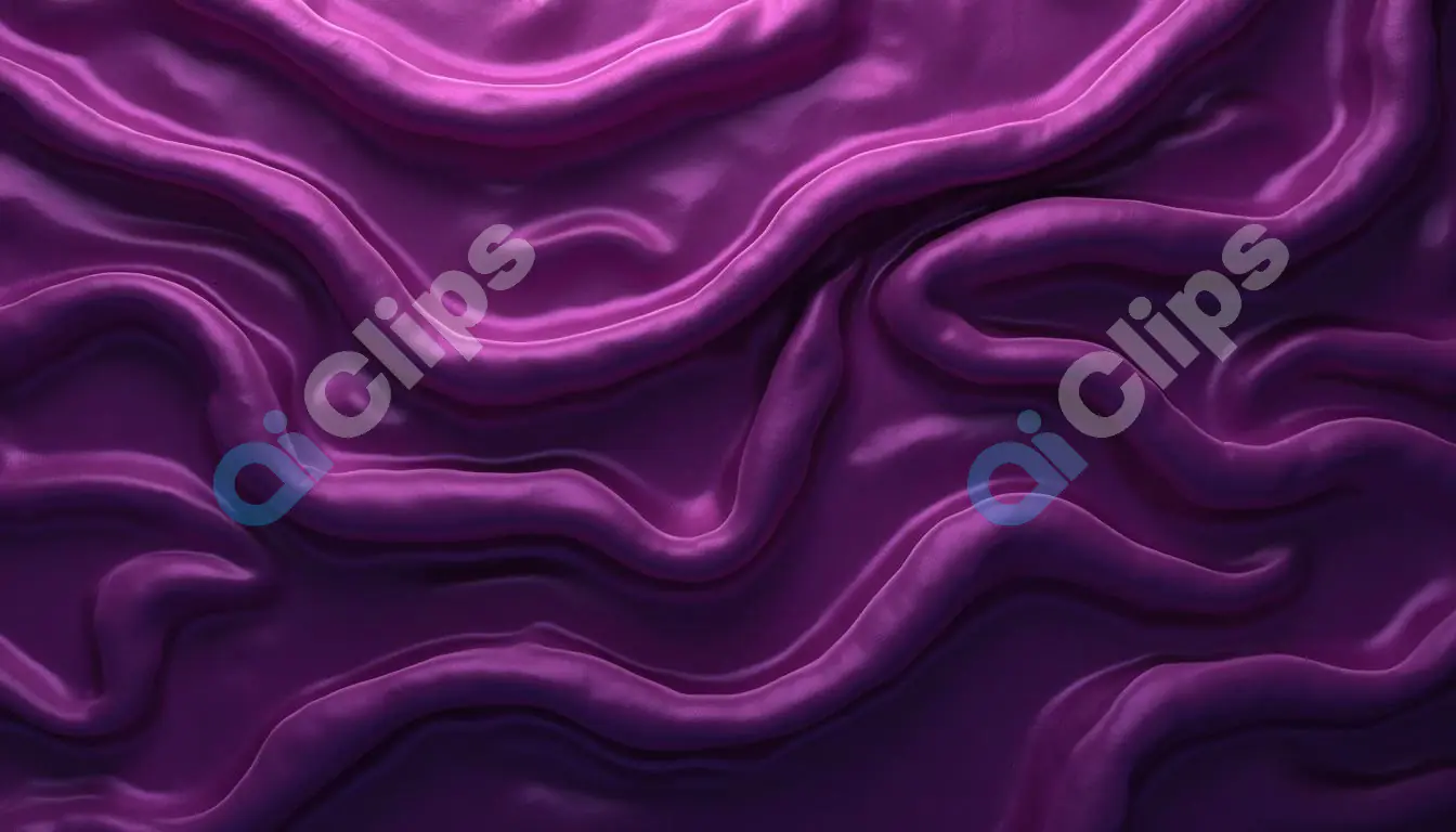Luxurious Purple Silk Fabric Texture