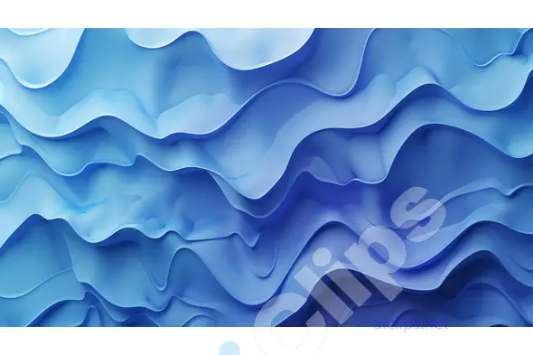 Fluid Blue Layers