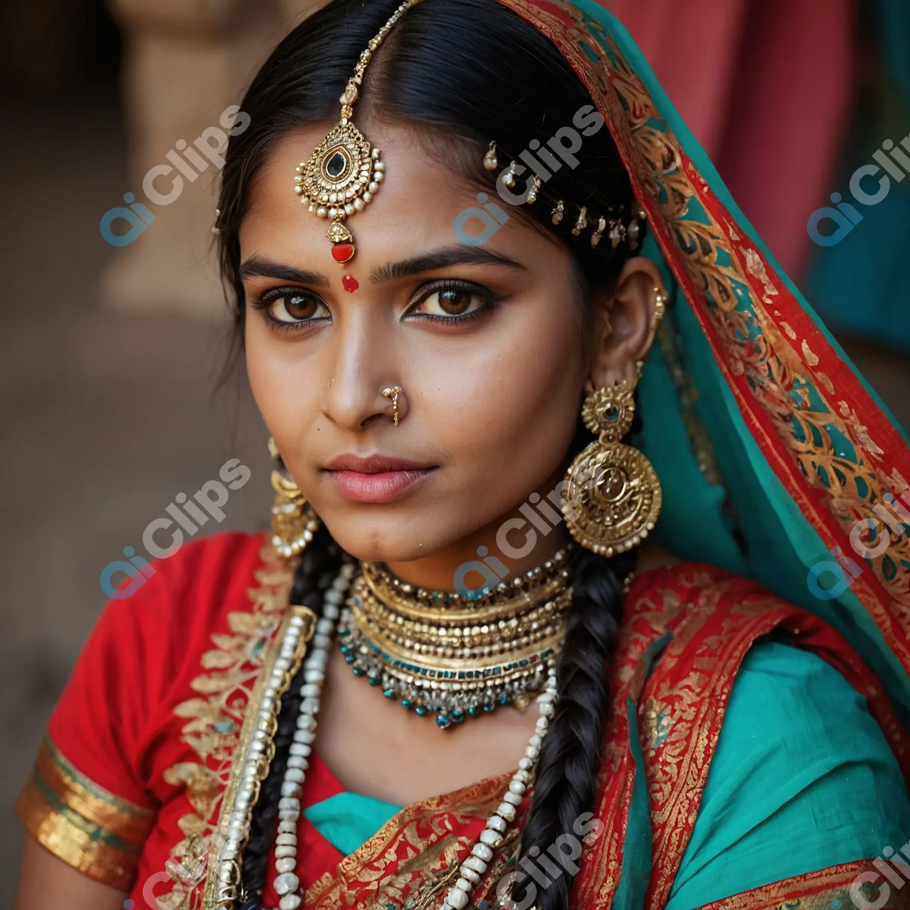 Traditional Indian Woman