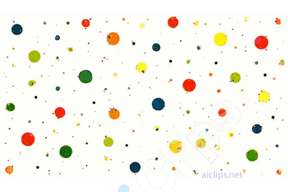 Colorful Dotted Abstract Background