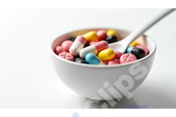 Colorful Capsules and Tablets in White Bowl