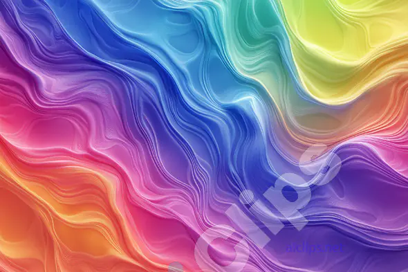 Multicolored Fluid Waves
