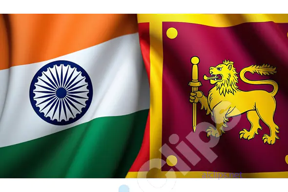 India-Sri Lanka Flag Unity Image