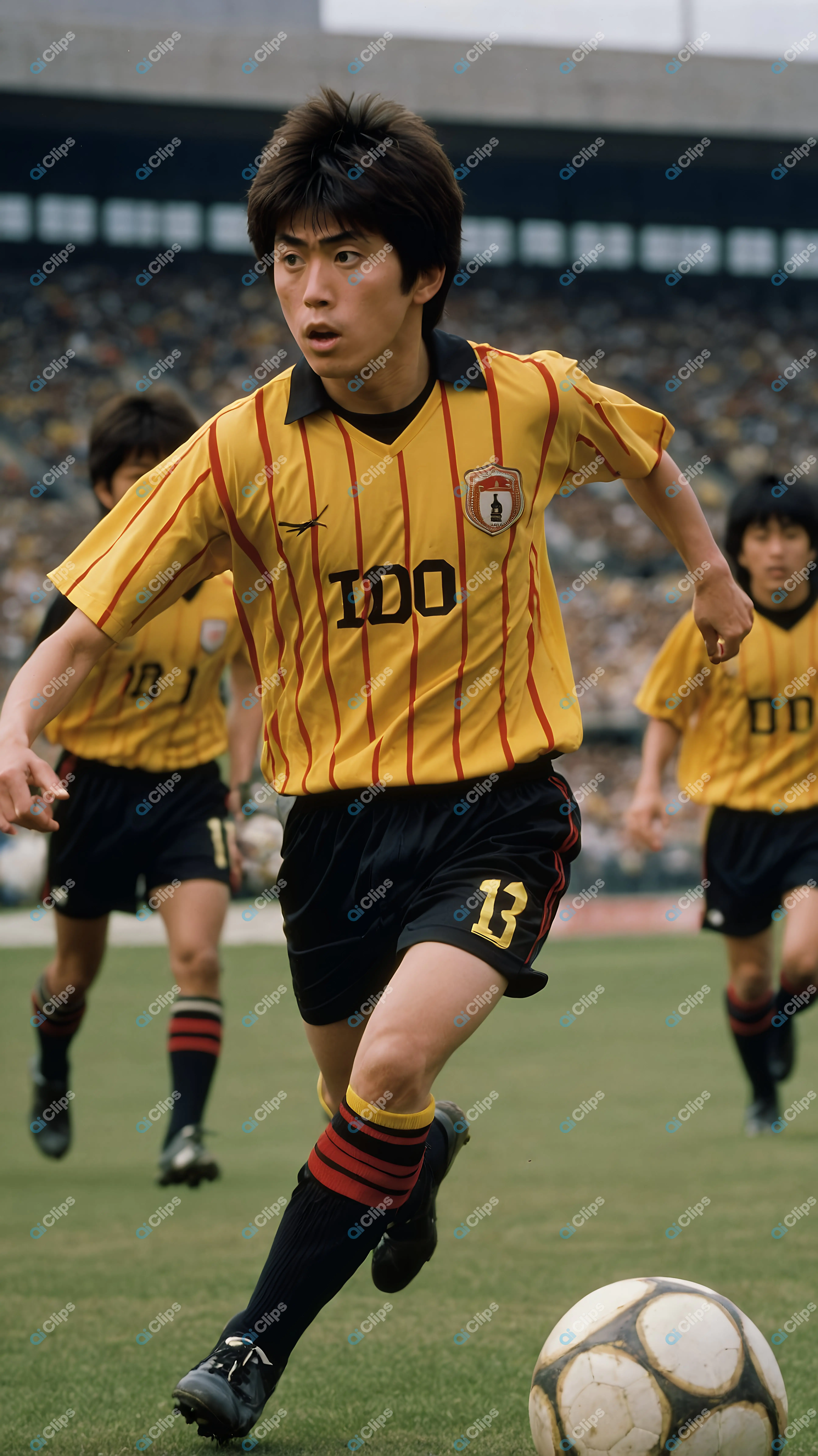 Soccer Player in Action