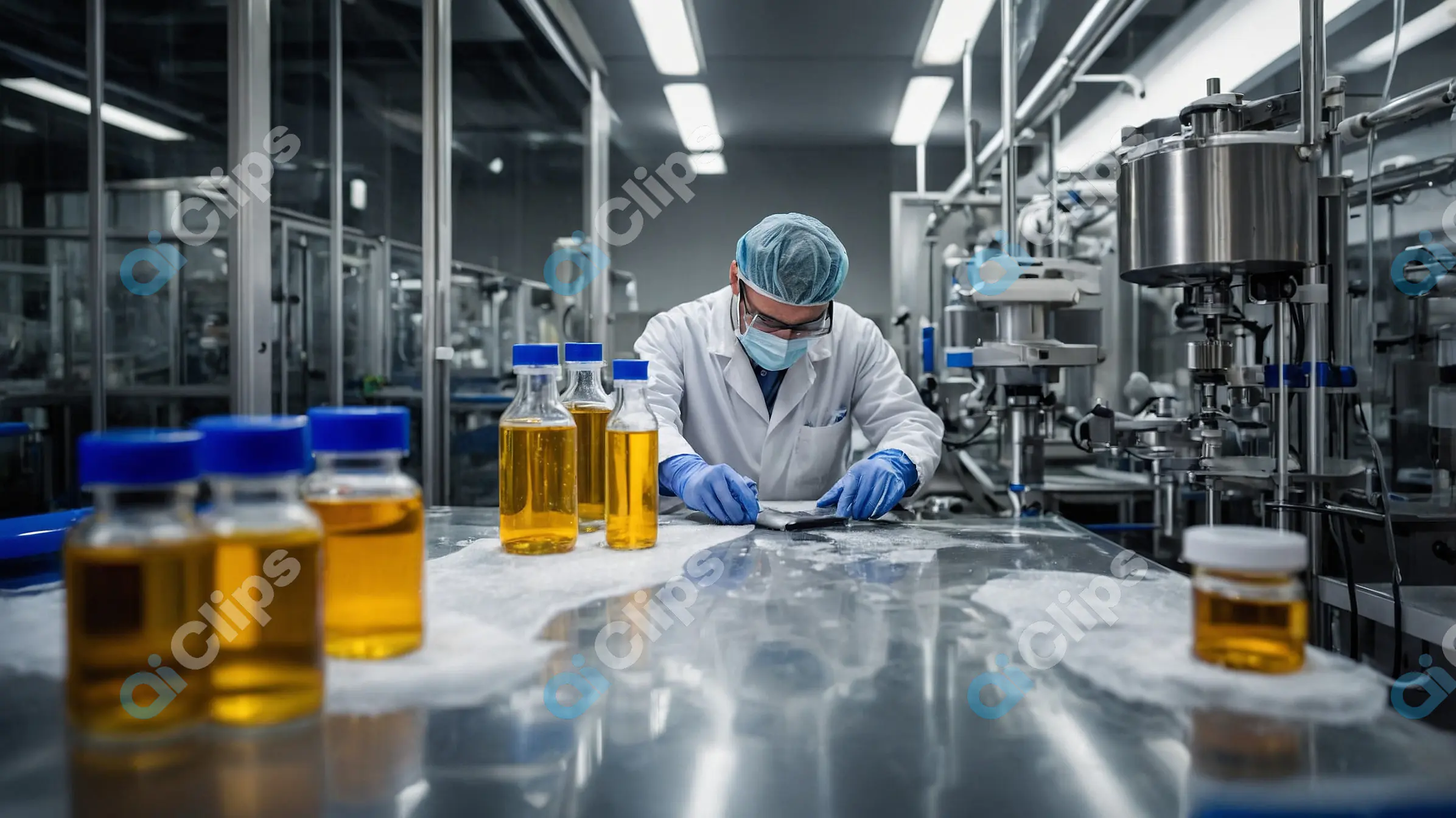 Pharmaceutical Scientist in Laboratory