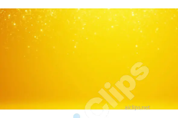 Shimmering Gold Particles on Bright Yellow BackgroundThis image features a mesmerizing cascade of s