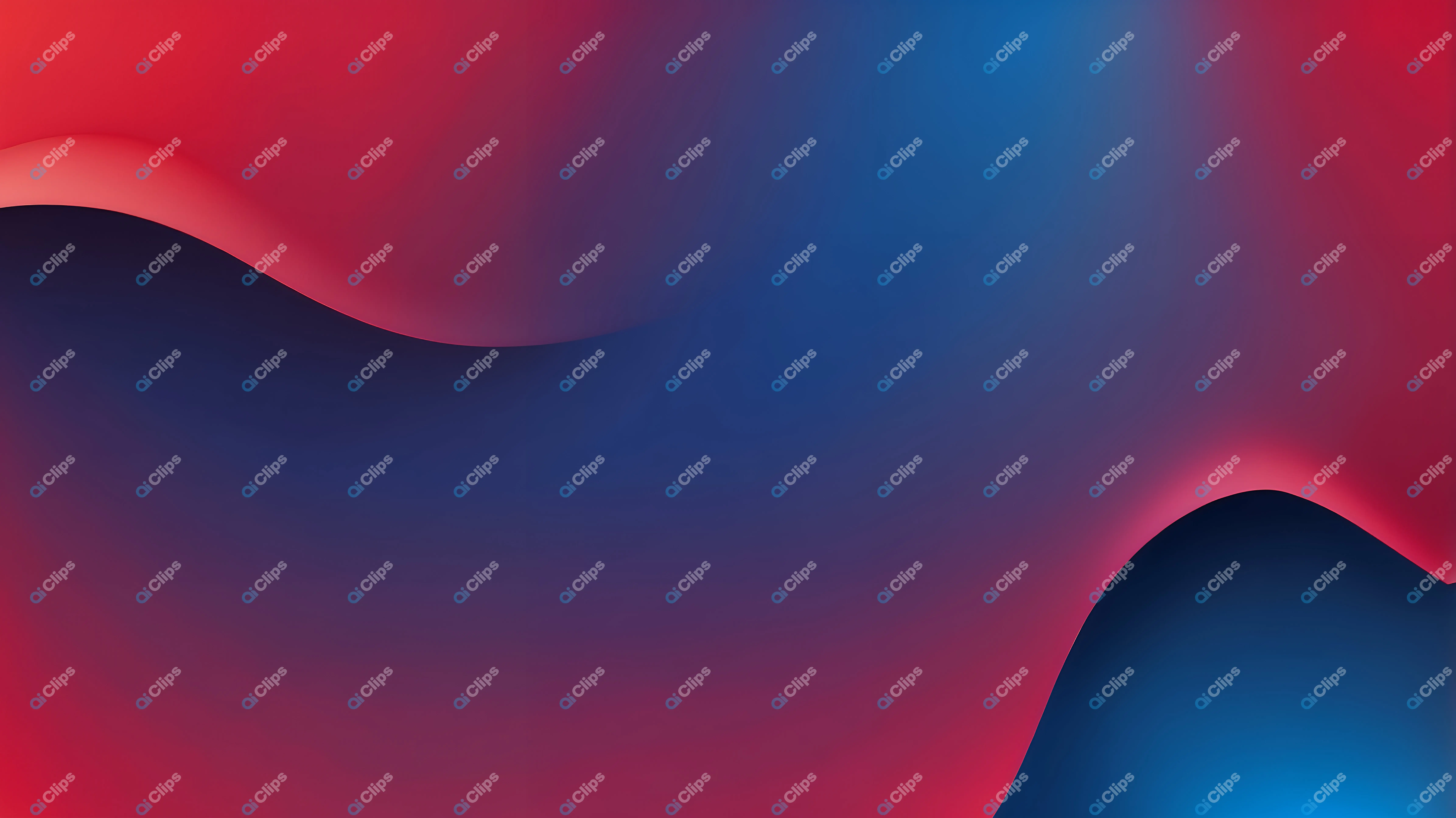 Fluid Red and Blue Gradient