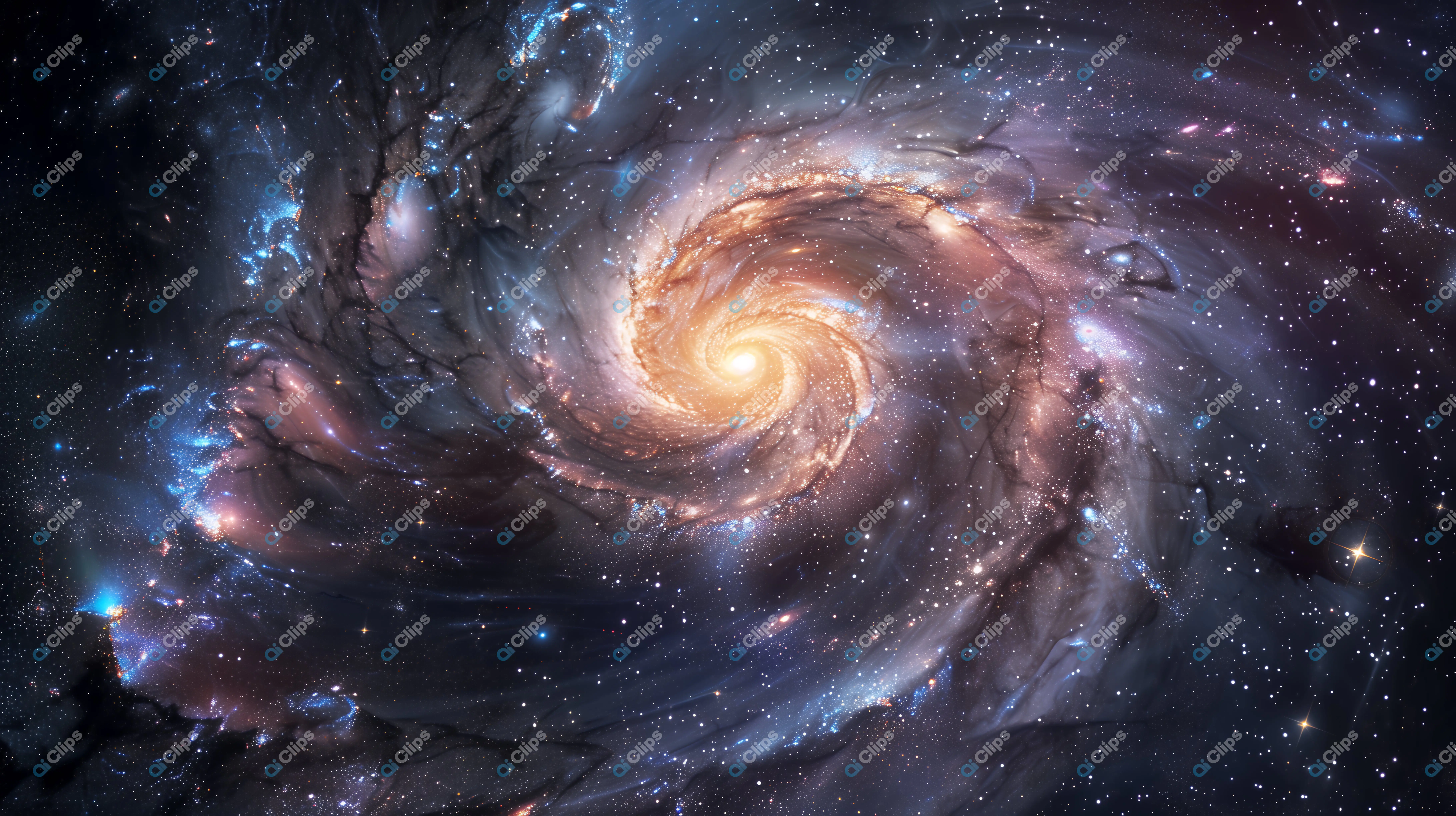 Luminous Spiral Galaxy