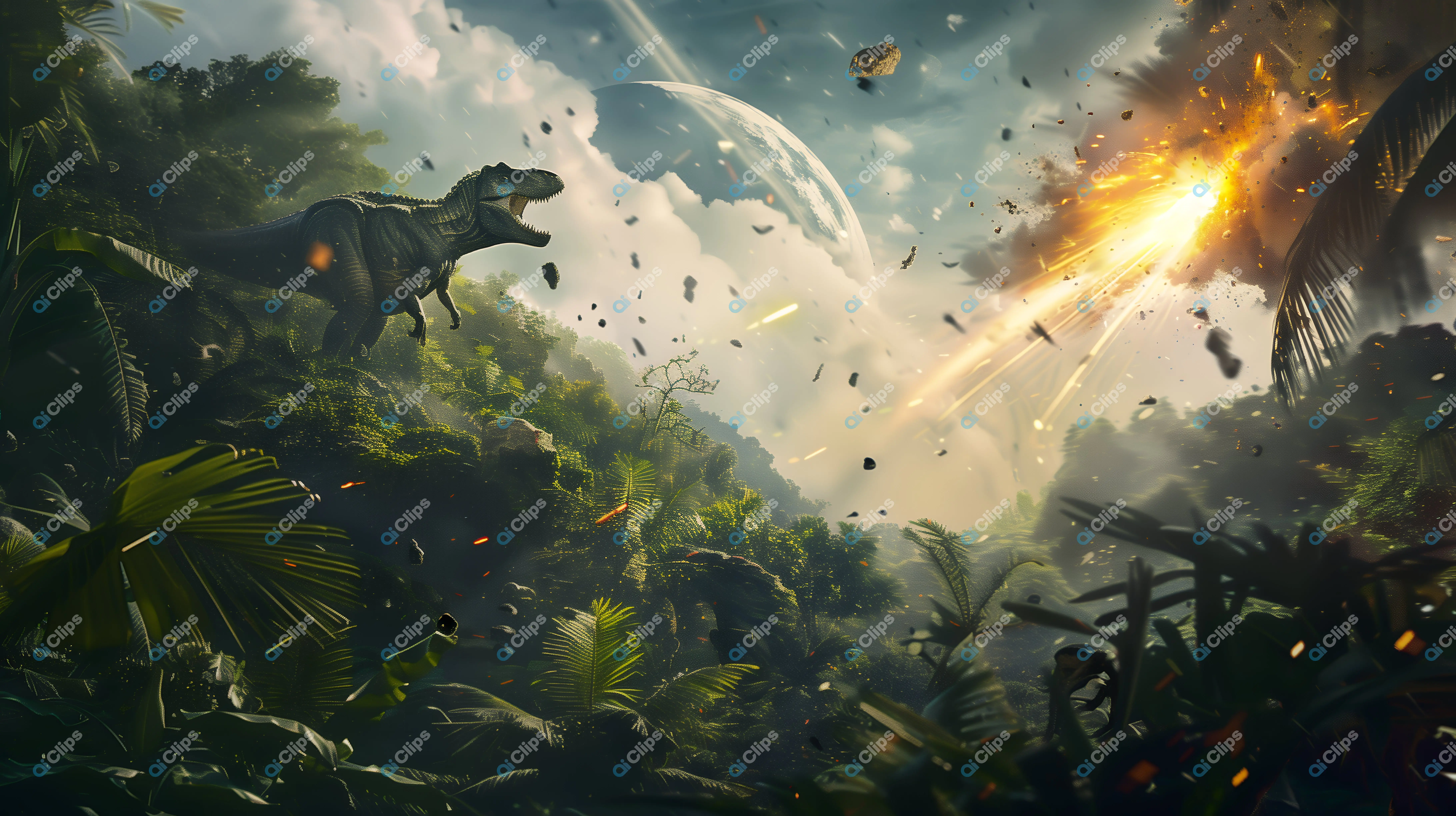 Dinosaur Meteor Impact